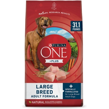 Сухой корм для собак Purina ONE Natural Large Breed +Plus Formula