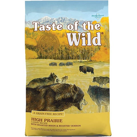 Беззерновой корм для собак Taste of the Wild High Prairie