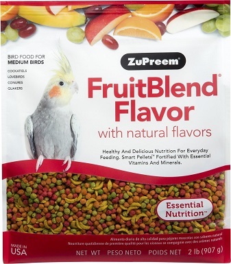 ZuPreem FruitBlend Корм ​​для птиц