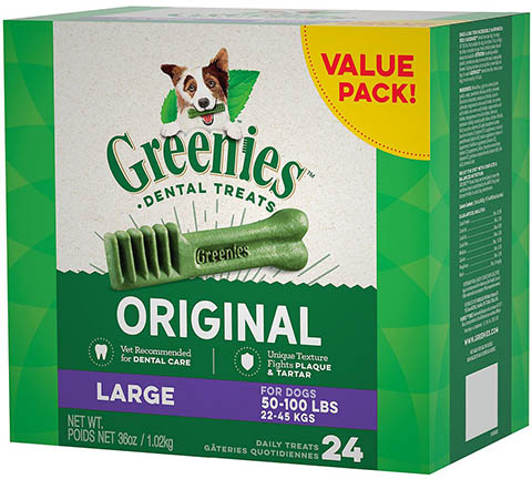 Лакомства для собак Greenies Large Dental