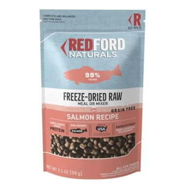 Redford Naturals Лиофилизированный сырой беззерновой корм для собак с лососем