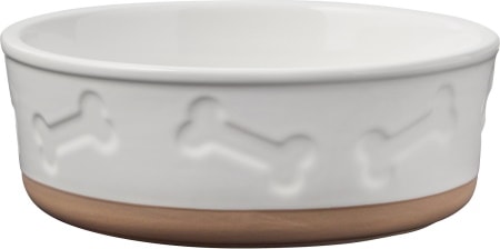 Frisco Bones Нескользящая керамическая миска для собак и кошек