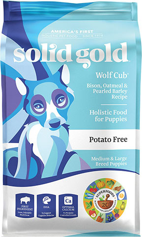 Solid Gold Wolf Cub Bison & Oatmeal Puppy Formula Сухой корм для собак