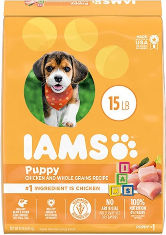 IAMS PROACTIVE HEALTH Smart Puppy Сухой корм для собак с натуральной курицей