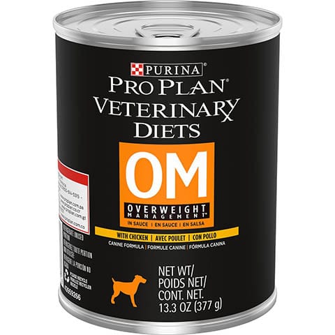 Влажный корм для собак Purina Pro Plan Veterinary Diets OM для борьбы с избыточным весом