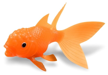 Подлинная игрушка Fred KOI TOY Light-Up Bath Goldfish