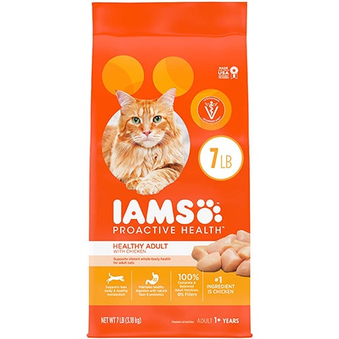 Iams Proactive Health Healthy Adult Сухой корм для кошек с курицей