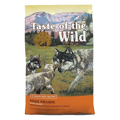 Беззерновой сухой корм для собак Taste of the Wild High Prairie Puppy Formula