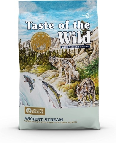 Сухой корм для собак Taste of the Wild Ancient Stream со вкусом копченого лосося и древними зернами