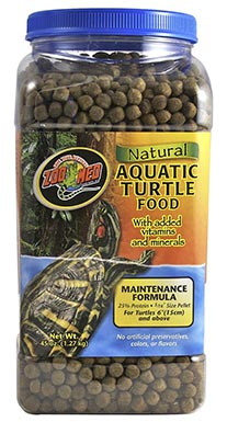 Zoo Med Natural Aquatic Maintenance Formula Корм ​​для черепах