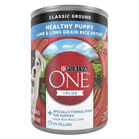 Purina ONE Smartblend Classic Ground Healthy Puppy Ягненок и длиннозернистый рис