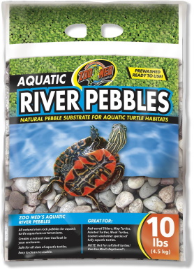 Zoo Med Aquatic River Turtle Tank Pebbles
