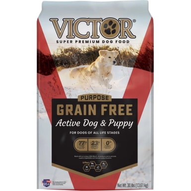 VICTOR Purpose Active Dog & Puppy Formula беззерновой сухой корм для собак