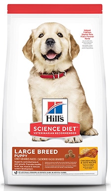 Hill's Science Diet Puppy Large Breed Chicken Meal & Oat Recipe Сухой корм для собак