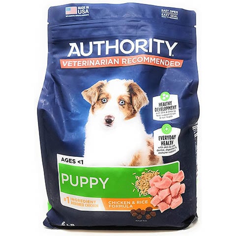 Сухой корм для собак Authority Puppy (курица и рис)