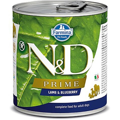 Farmina Natural & Delicious Prime Lamb & Blueberry консервы для собак