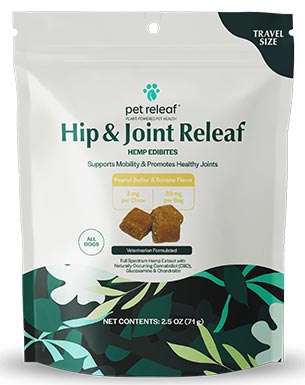 Pet Releaf® Hip and Joint Releaf Hemp Edibites