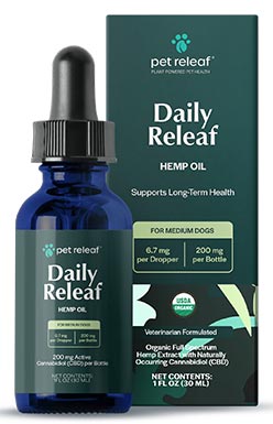 Конопляное масло Pet Releaf® Daily Releaf