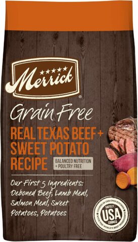 Merrick Grain Free Real Texas Beef and Sweet Potato Сухой корм для собак