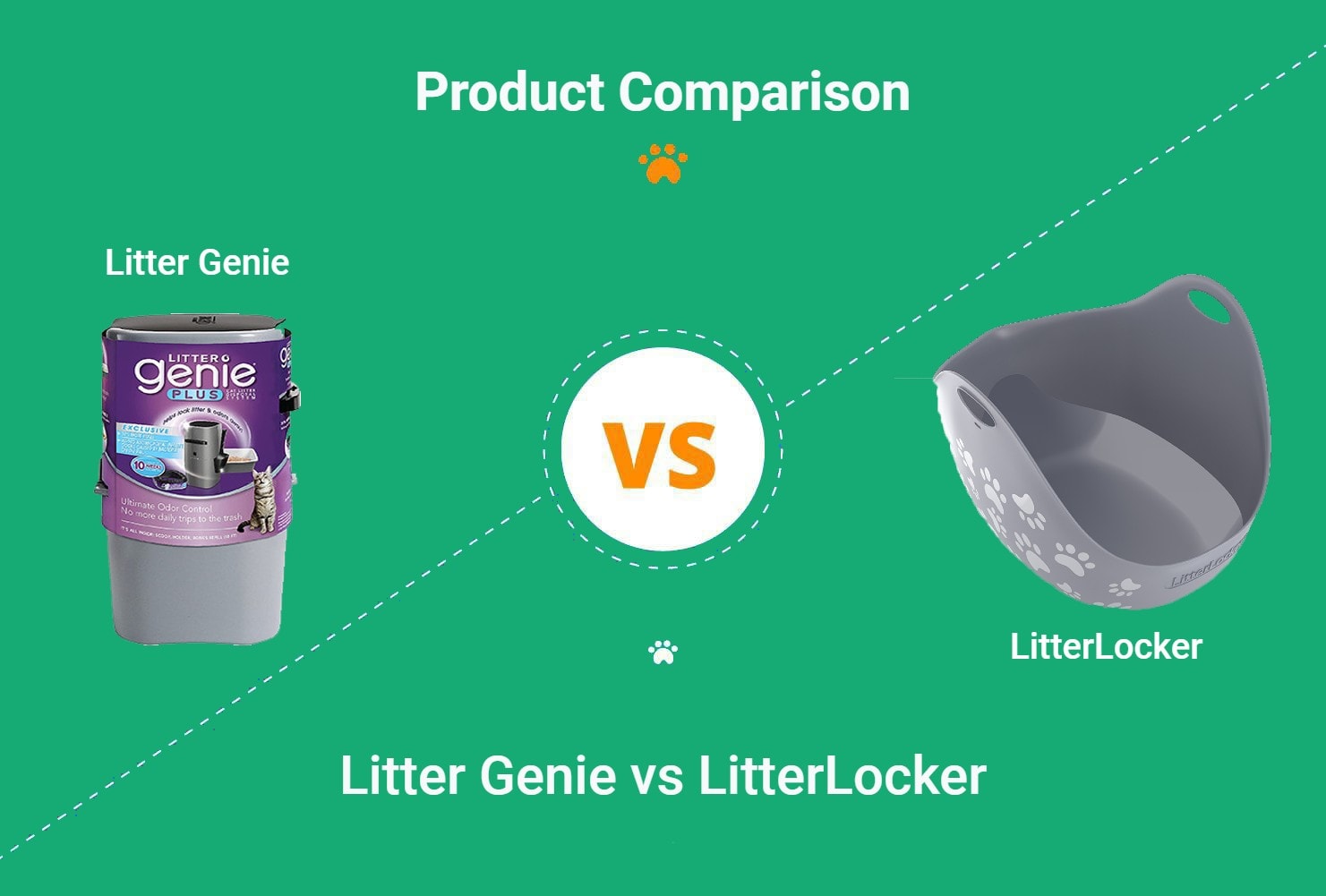 You are currently viewing Litter Genie против LitterLocker: кто победит?  Наше сравнение 2022 года