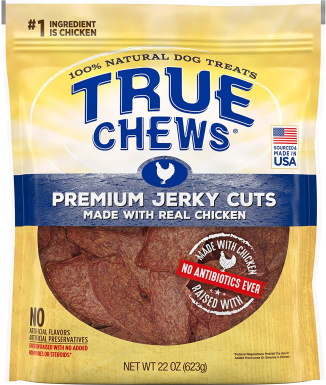 Натуральные лакомства для собак True Chews Jerky Cuts премиум-класса