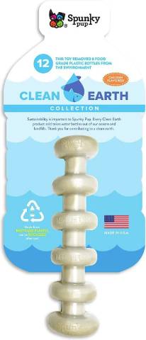 Spunky Pet Clean Earth Collection Игрушка для собак со вкусом курицы