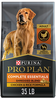 Purina Pro Plan Adult Shredded Blend Chicken & Rice Formula Сухой корм для собак