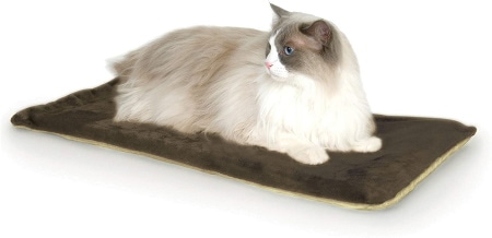 Двусторонняя лежанка для кошек K&H Pet Products с подогревом Thermo-Kitty Mat