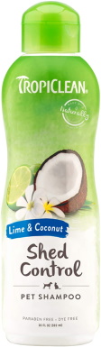 TropiClean Lime & Coconut Шампунь против линьки для собак