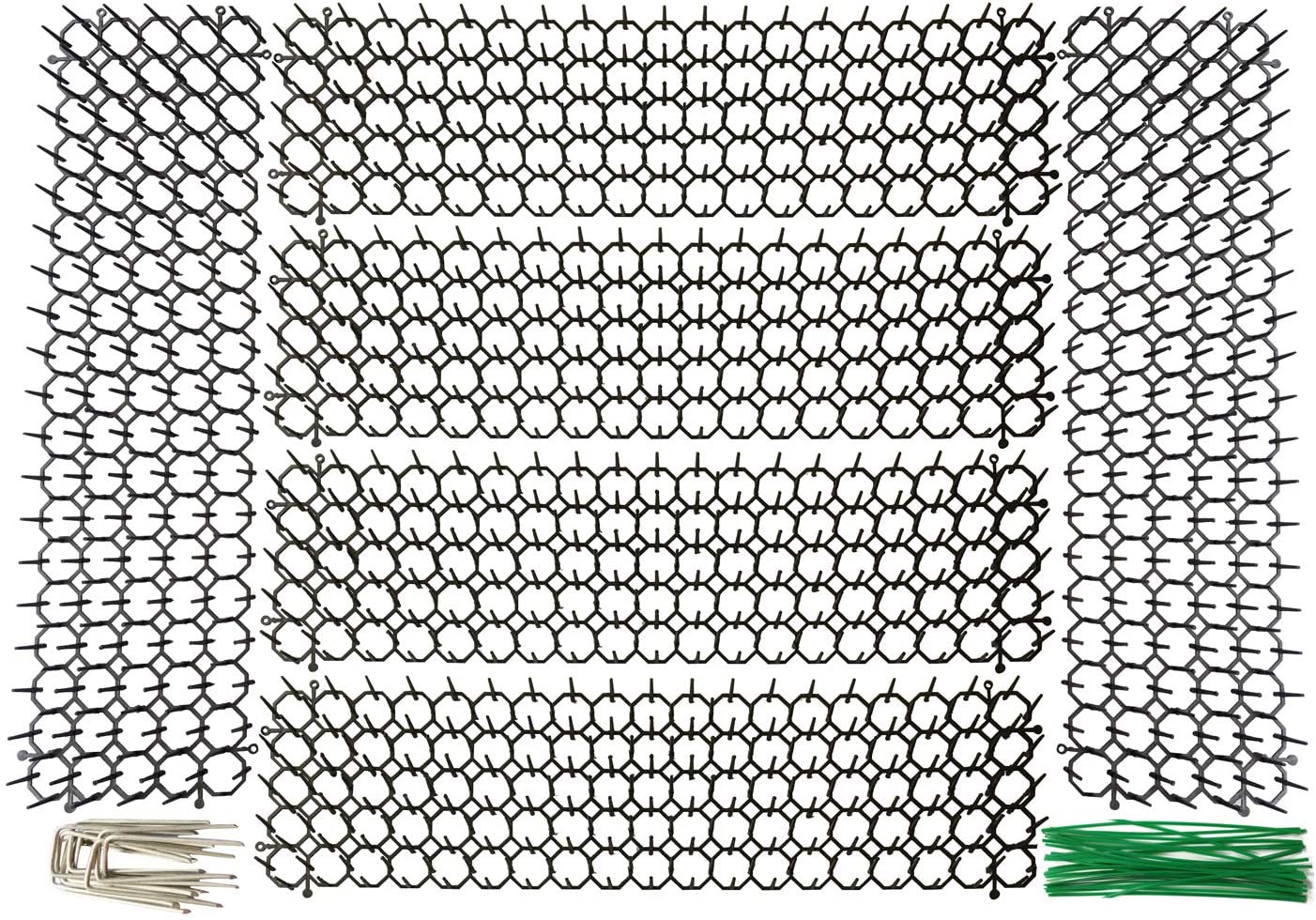 Plai Flat Prickle Strip Стопор для раскопок, коврик для отпугивания кошек