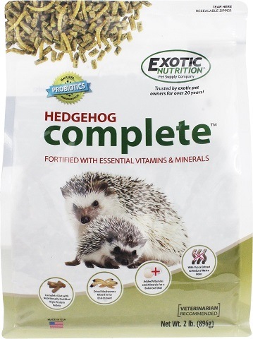 Exotic Nutrition Hedgehog Complete Hedgehog Food