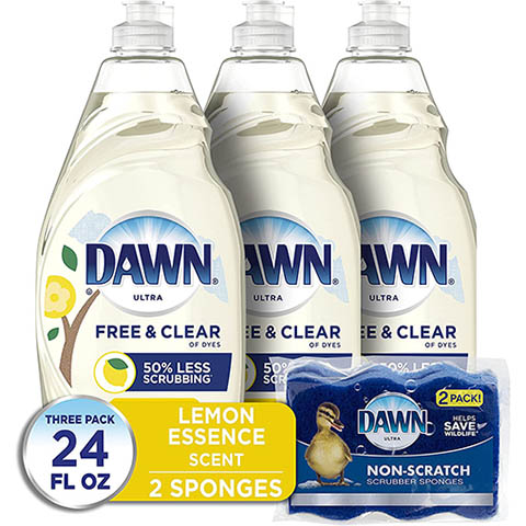 Dawn Free & Clear Жидкое мыло для мытья посуды