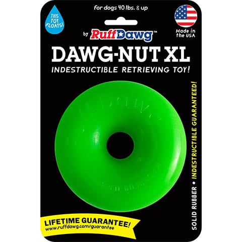 Ruff Dawg Indestructible Dawg Nut Tough Dog Chew Toy