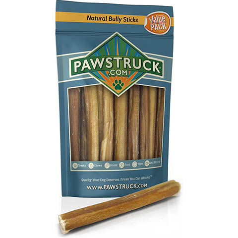 Лакомства для собак Pawstruck Straight Bully Sticks