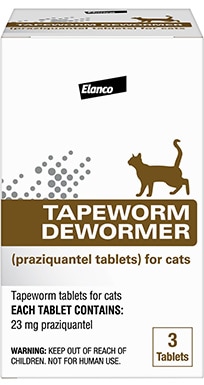 Bayer Dewormer от ленточных глистов для кошек