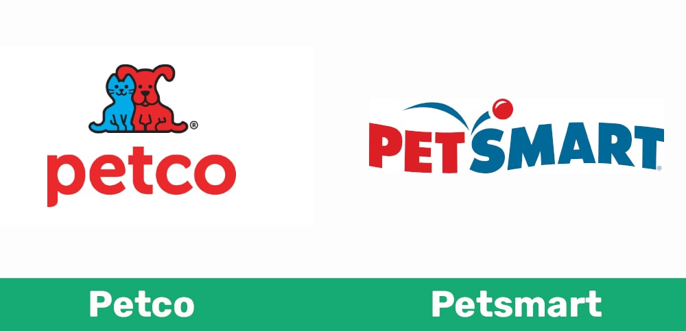 petco против petsmart бок о бок