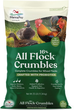 Корм Manna Pro All Flock Crumbles