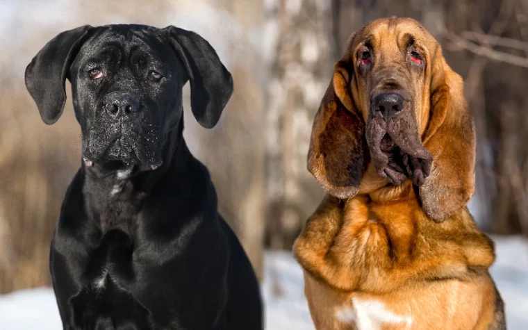 Родительские породы Cane Corso Bloodhound Mix - Избранное изображение