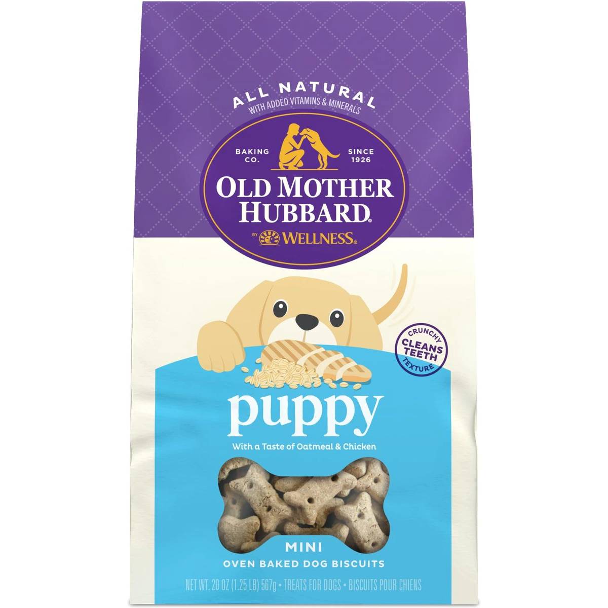 Old Mother Hubbard от Wellness Classic Puppy Натуральное мини-печенье, запеченное в духовке