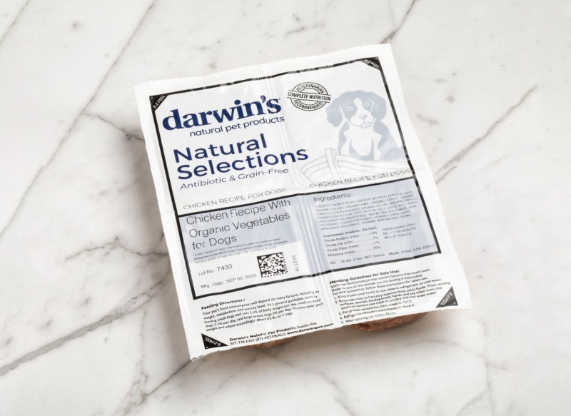 Рецепт курицы Darwin's Natural Selections Сырой корм для собак