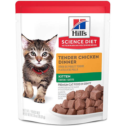 Hill's Science Diet Kitten Нежный куриный рецепт Корм ​​для кошек