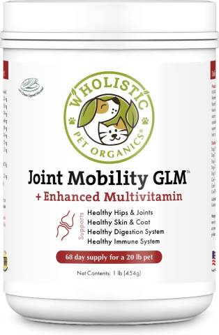 Wholistic Pet Organics Joint Mobility GLM