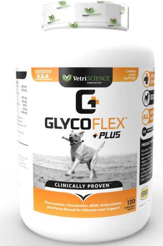 Жевательные таблетки VetriScience GlycoFlex Plus